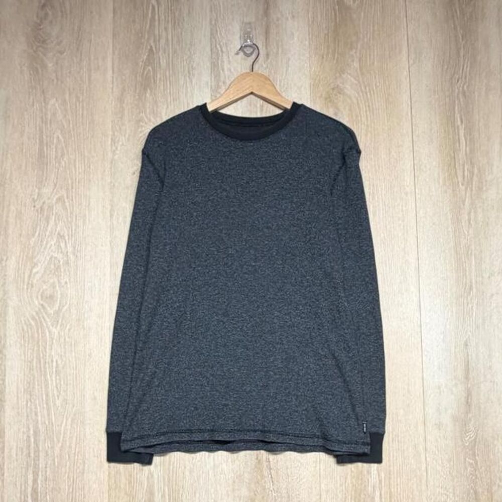 American-eagle Men's Grey and Black Shirt